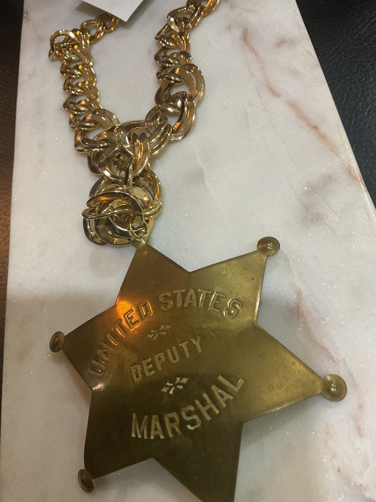 Made 1960s Marshall badge