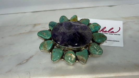 Made- 1970s agate Ring