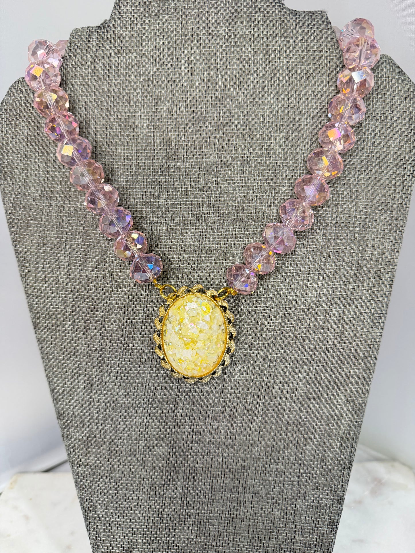 MADE pink necklace