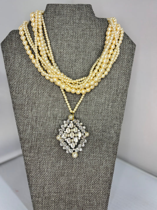 MADE- Layered Pearl Necklace