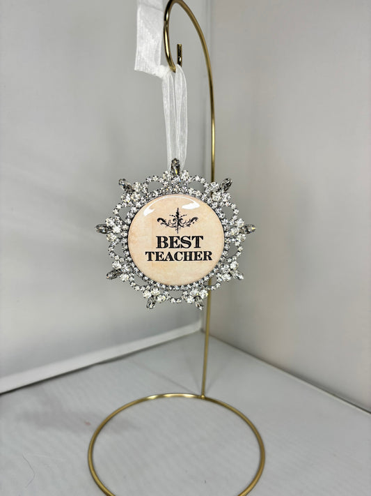 Best Teacher Ornament