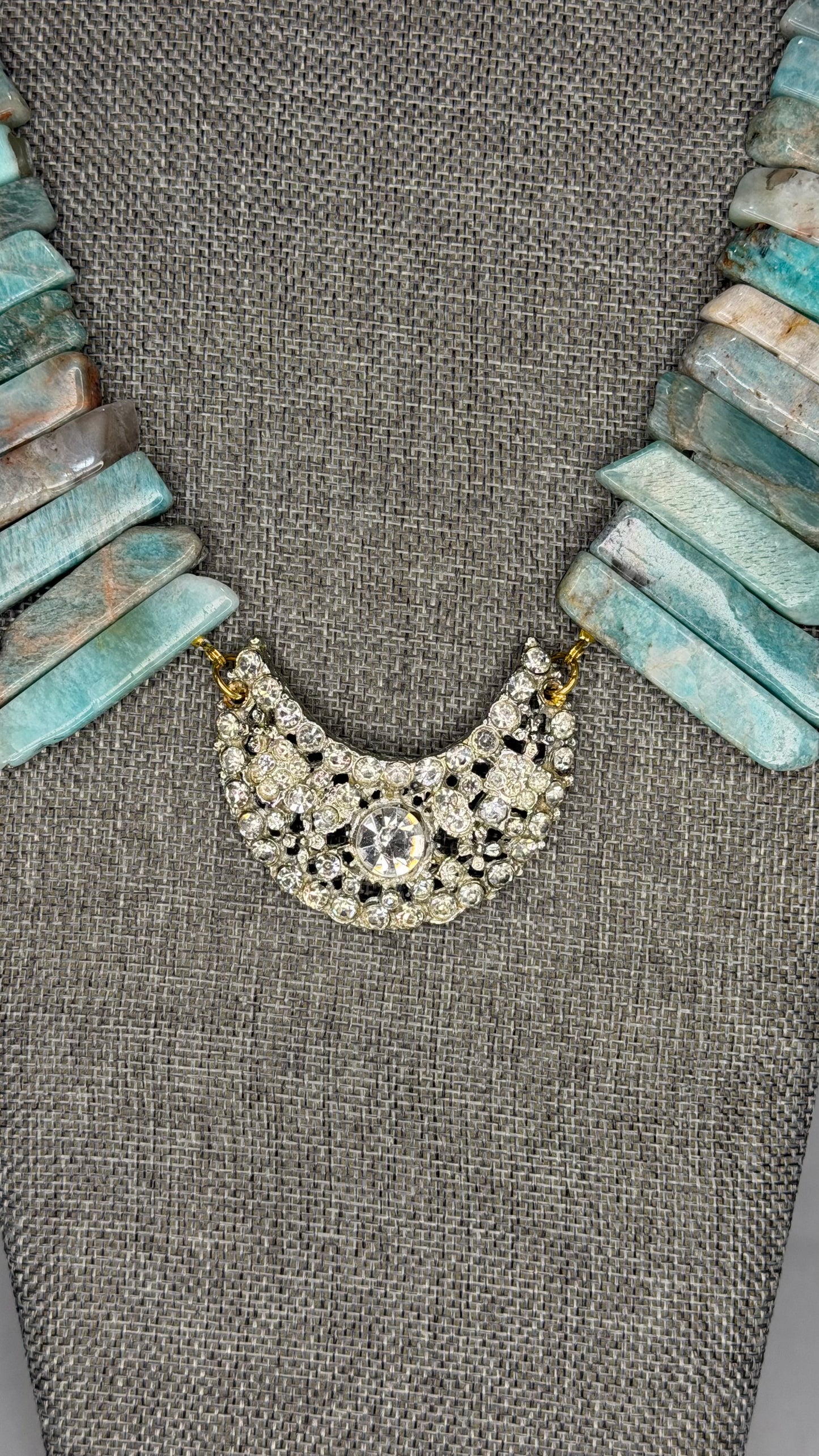 Made- Amonzonite necklace