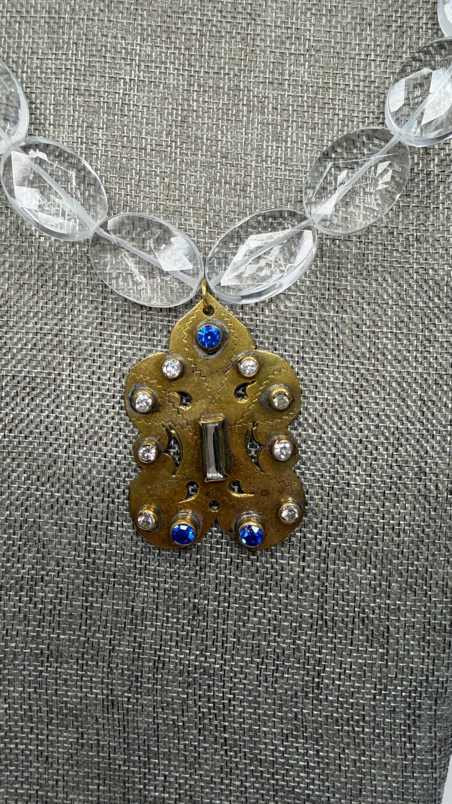 Made-  1960s Quartz necklace