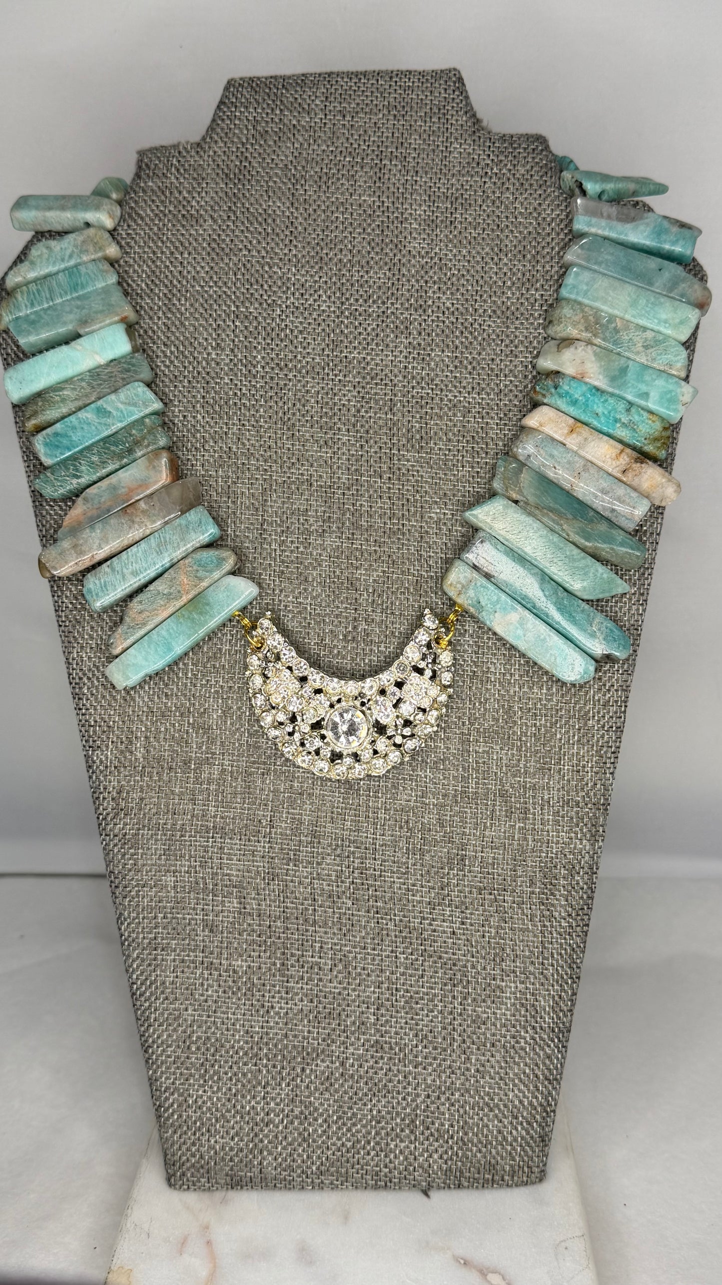 Made- Amonzonite necklace