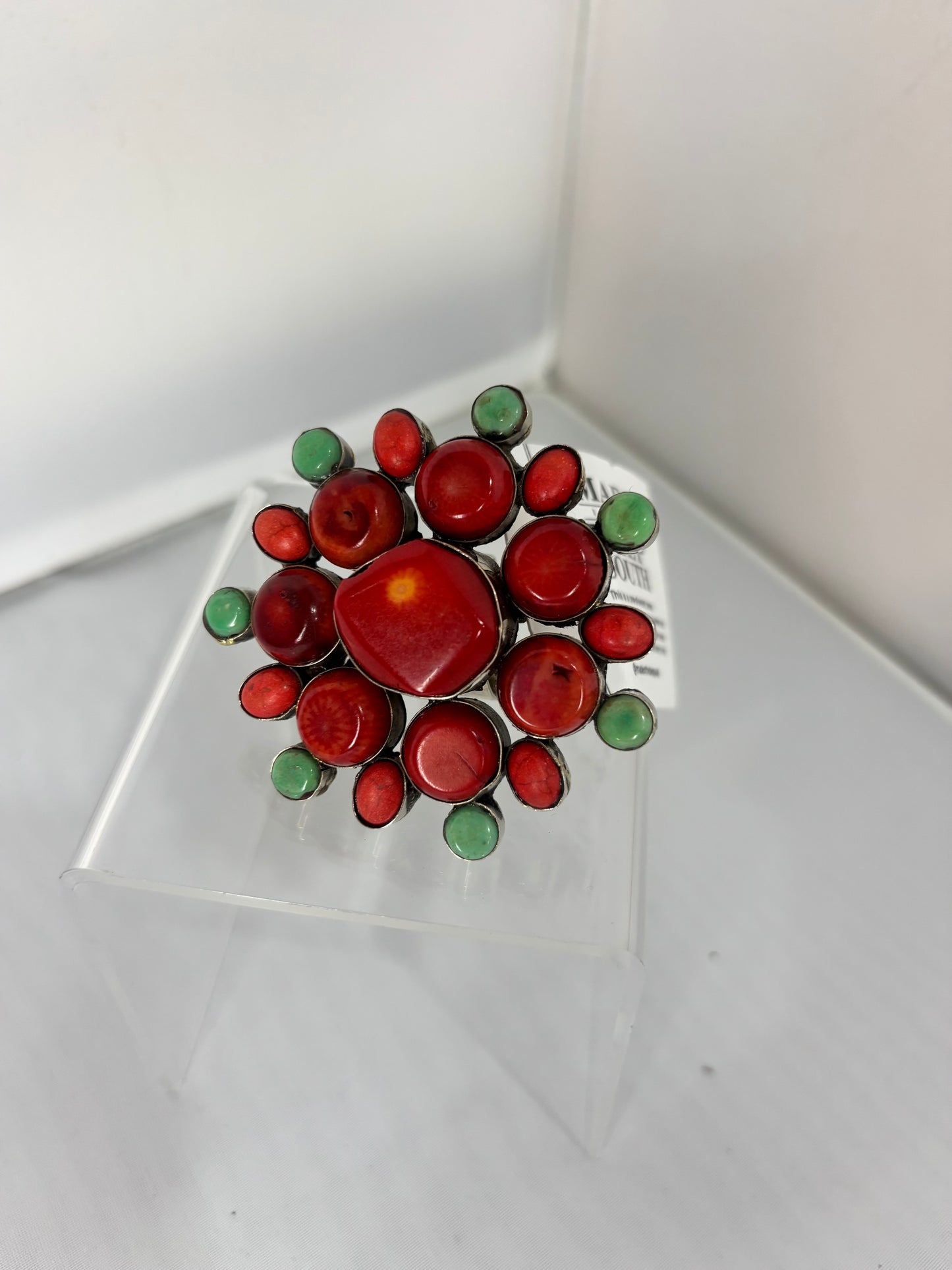 MADE- Coral & Turquoise Necklace