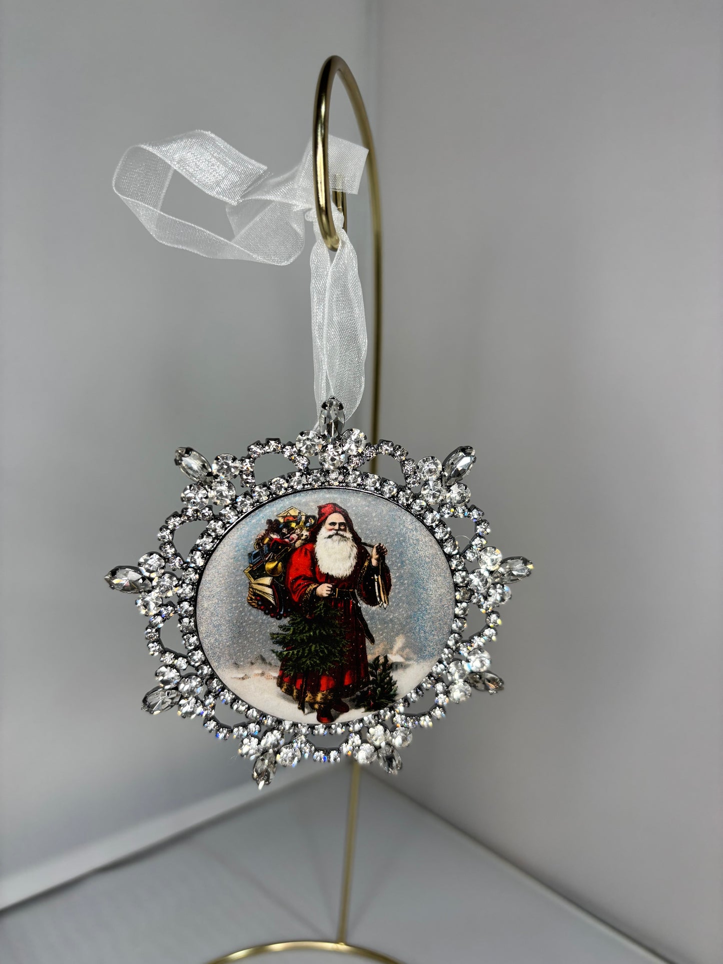 Santa Ornament