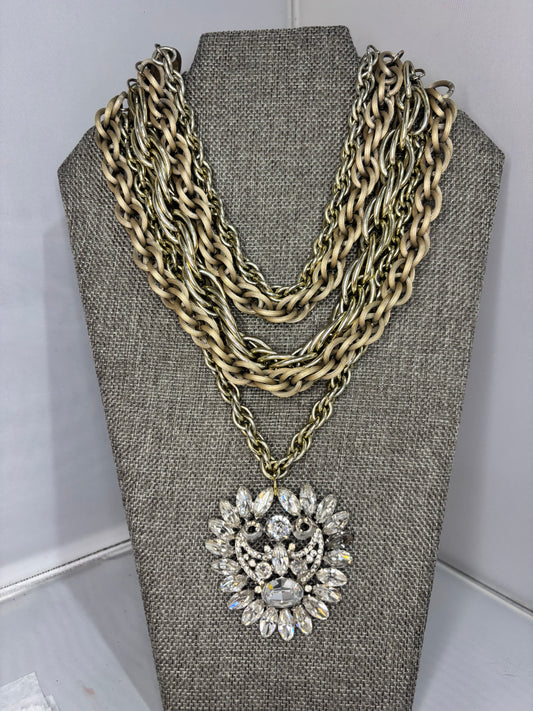 MADE- Wiesner Brooch Necklace