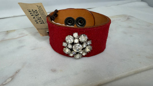 Made- red cuff