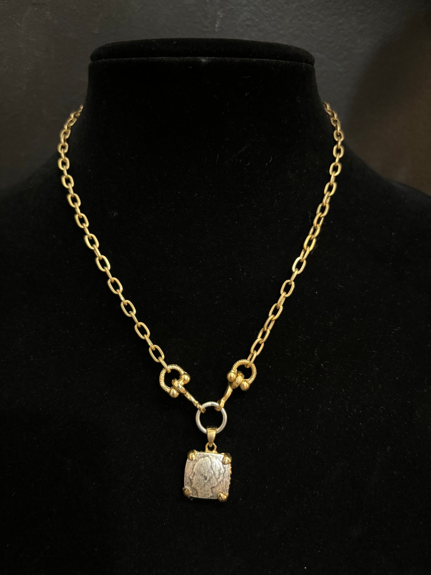 Square Coin Necklace