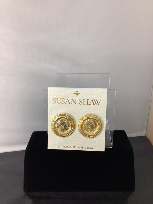 Susan Shaw- Roma Coin Earrings