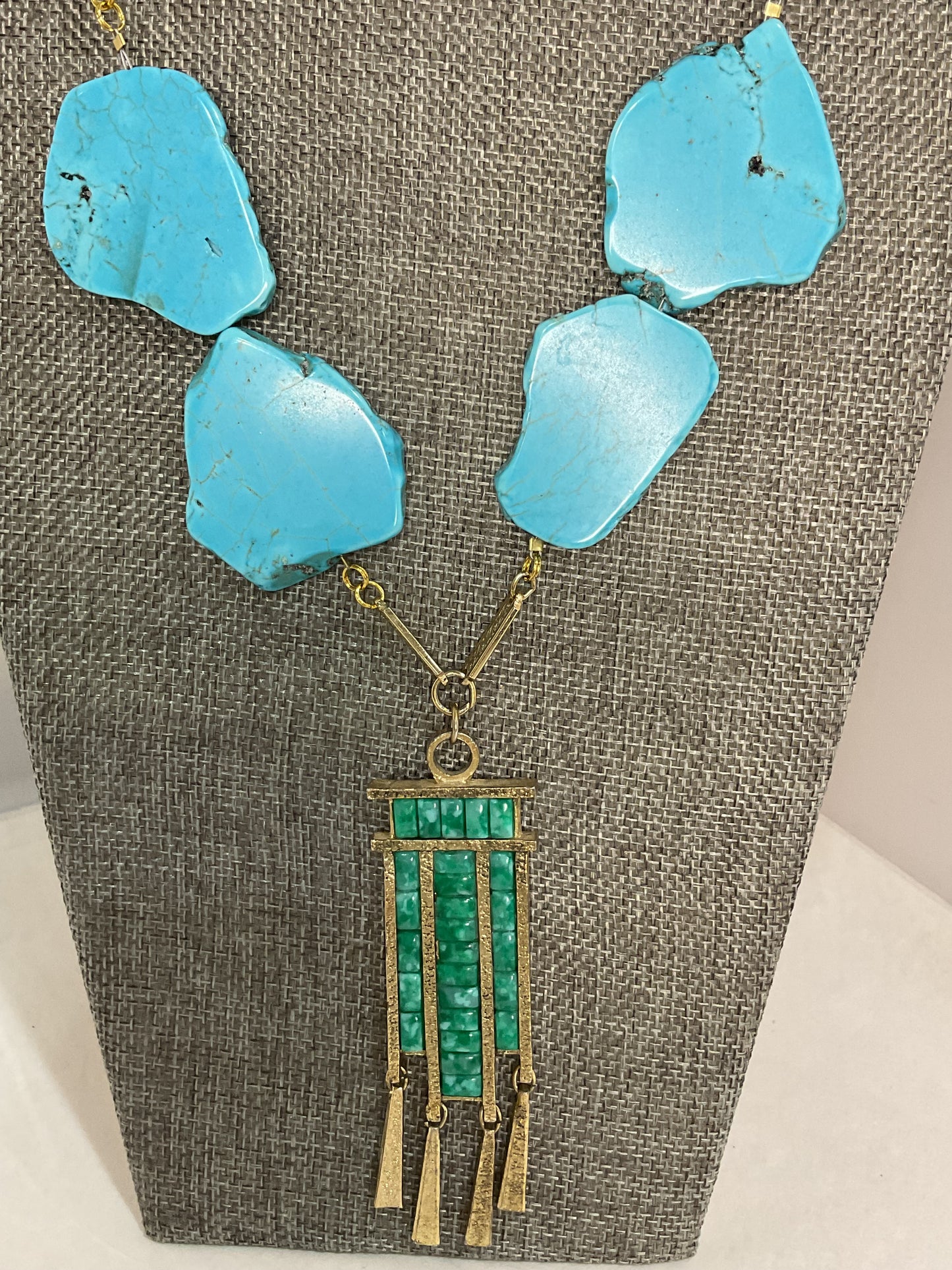 Made Whiting & Davis necklace