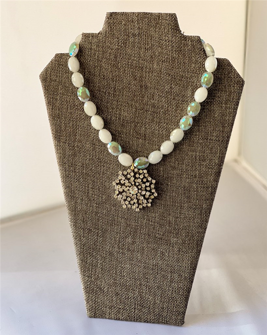 MADE- Iridescent Bead Necklace