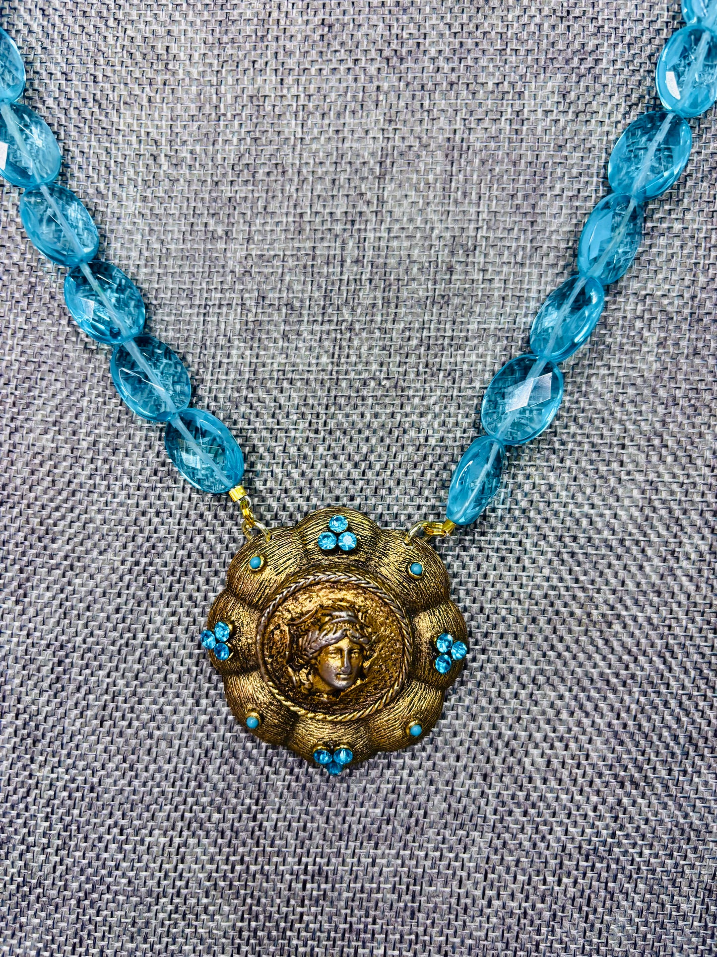 MADE-Aqua Quartz Necklace