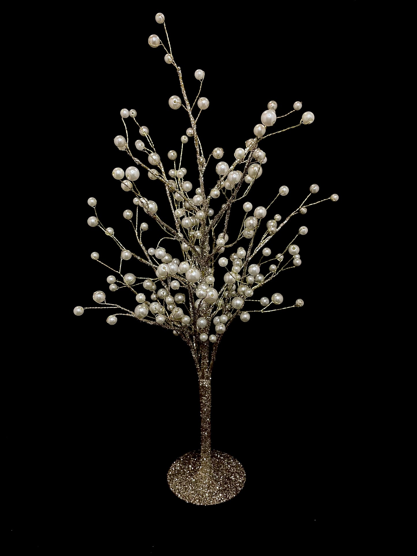 Small Glitter & Pearl Twig Tree