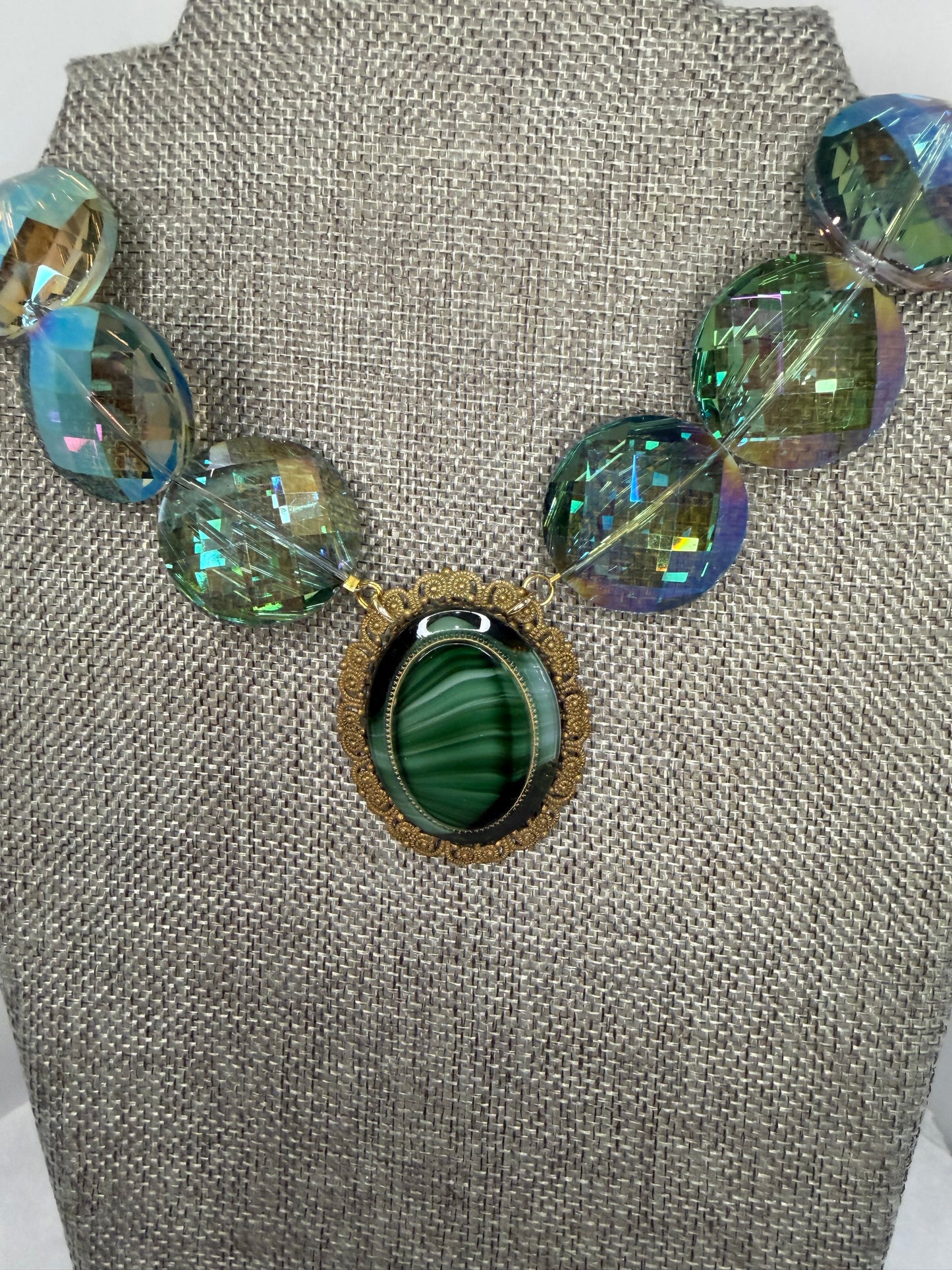 Made 1940s German necklace