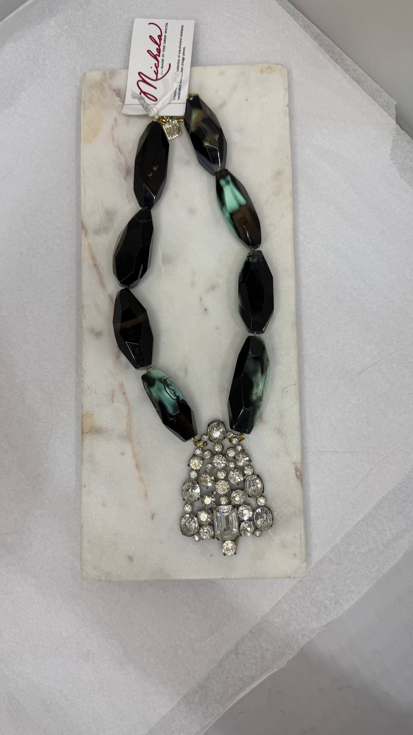 Made 1930s Eisenberg necklace