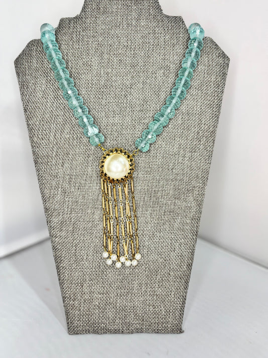MADE- Aqua Quartz Necklace