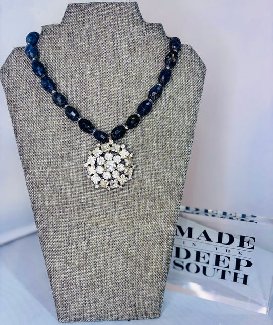 MADE- Natural Iolite Necklace