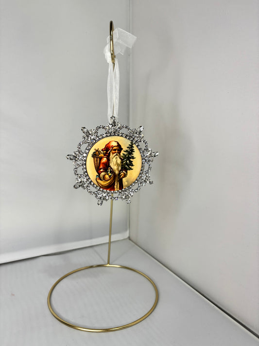 Santa Ornament