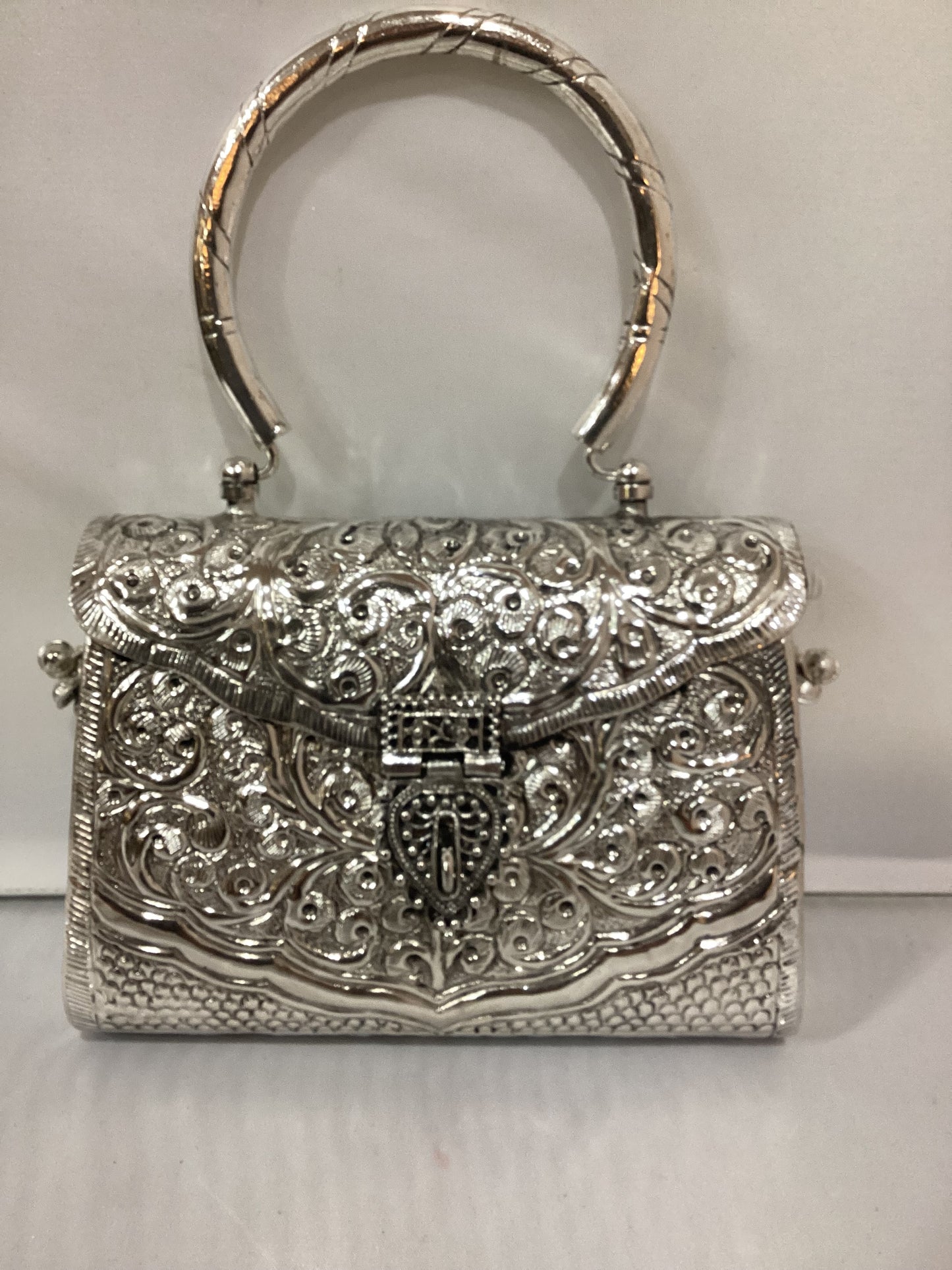 Silver Clutch