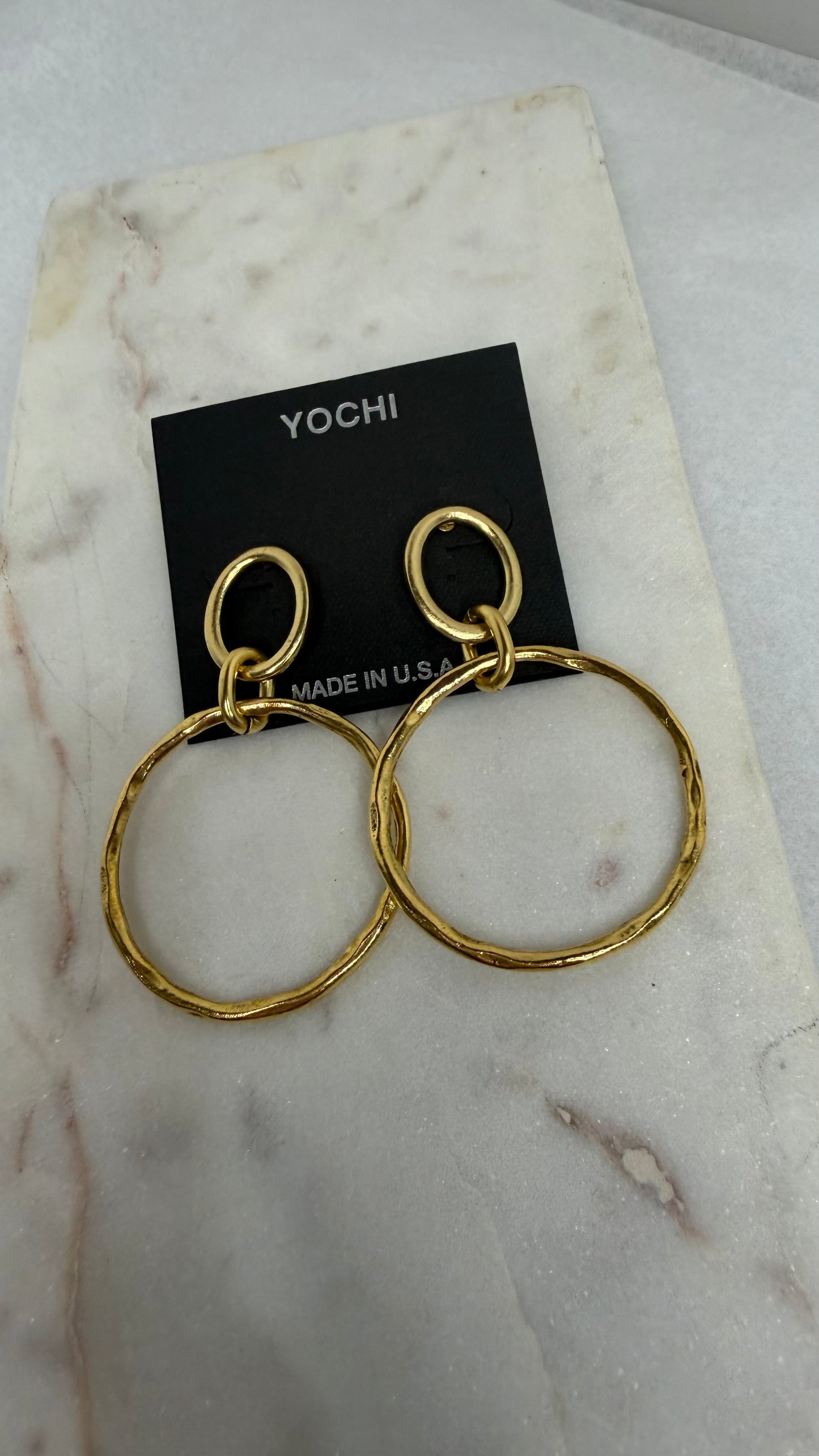 Yochi drop earrings