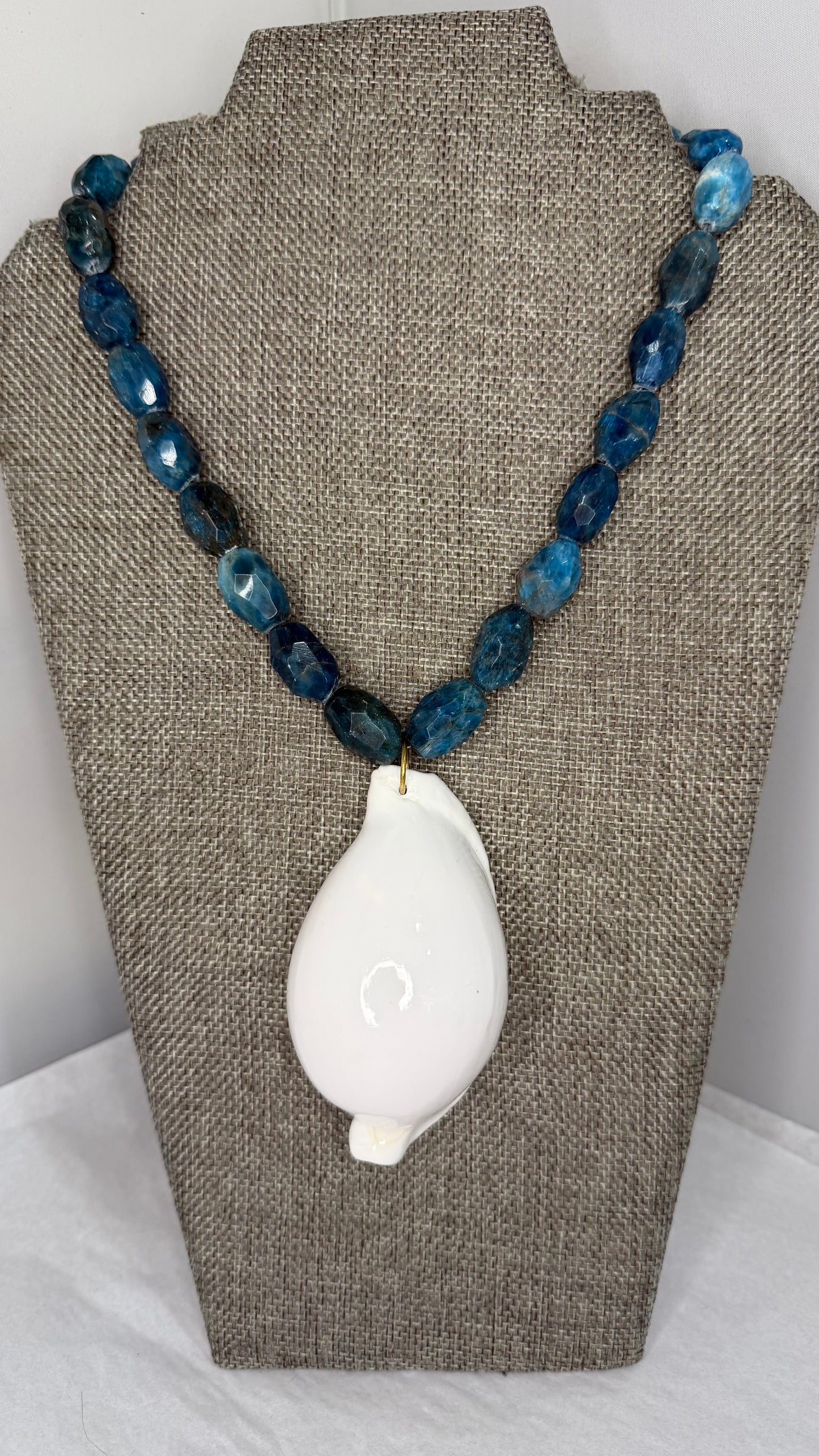 Made Cowrie Shell necklace