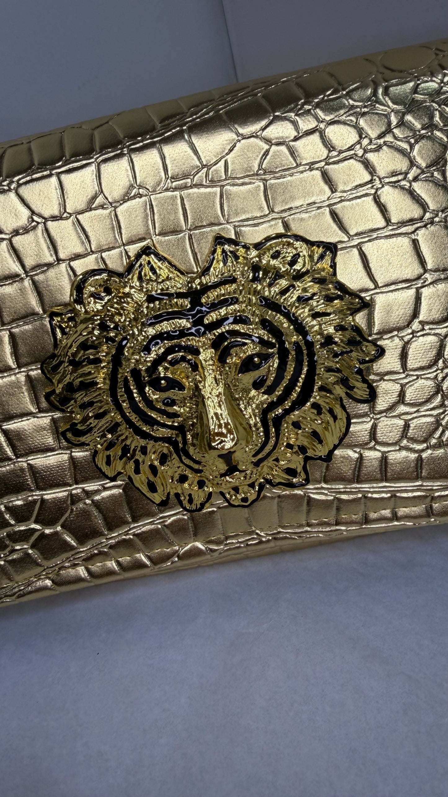 Gold Lion clutch
