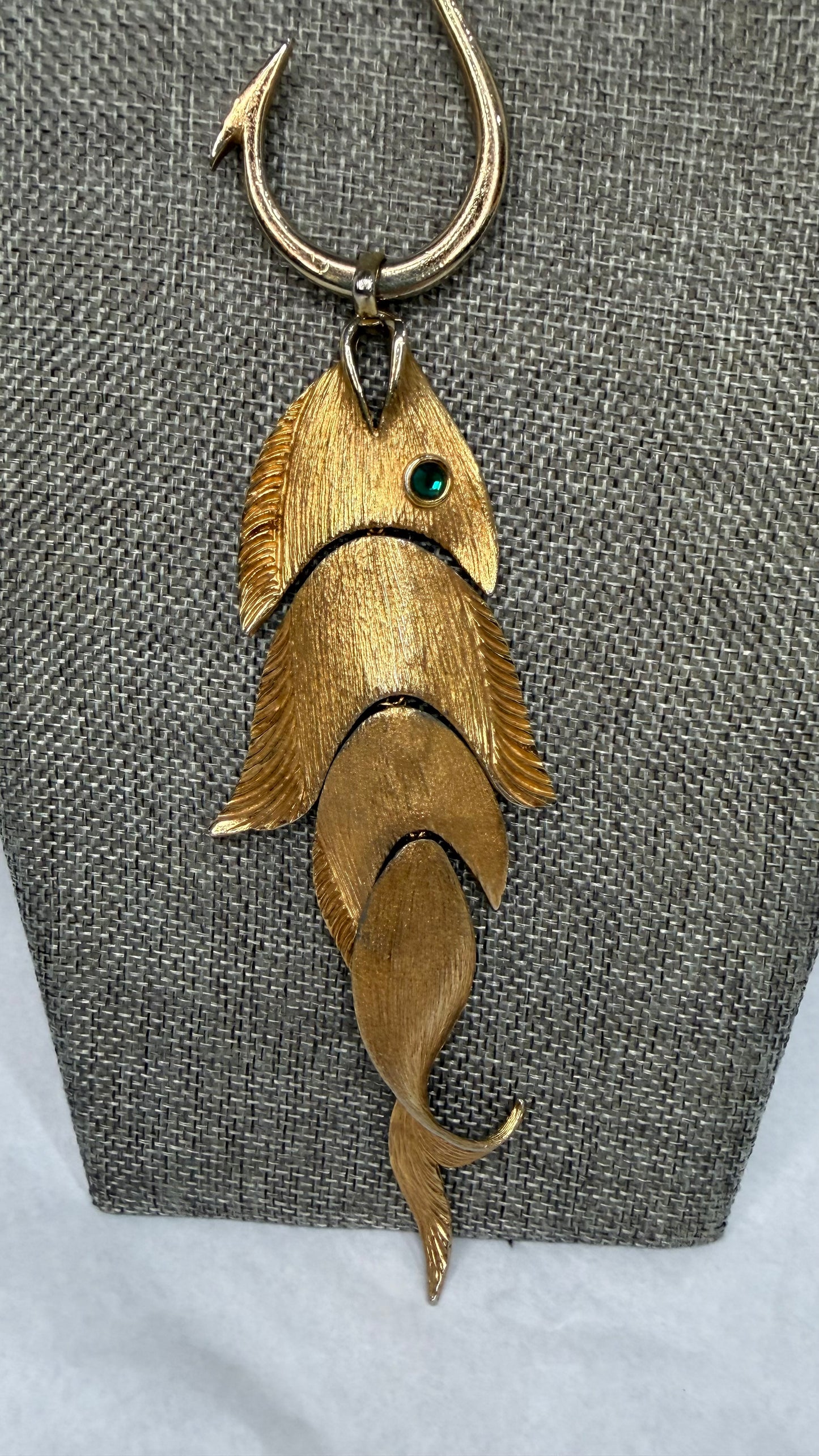 Made 1960s Fish necklace