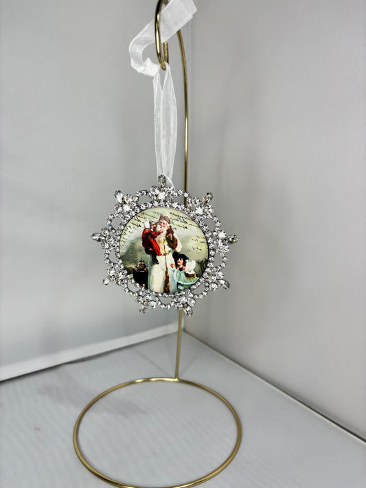 Santa Ornament