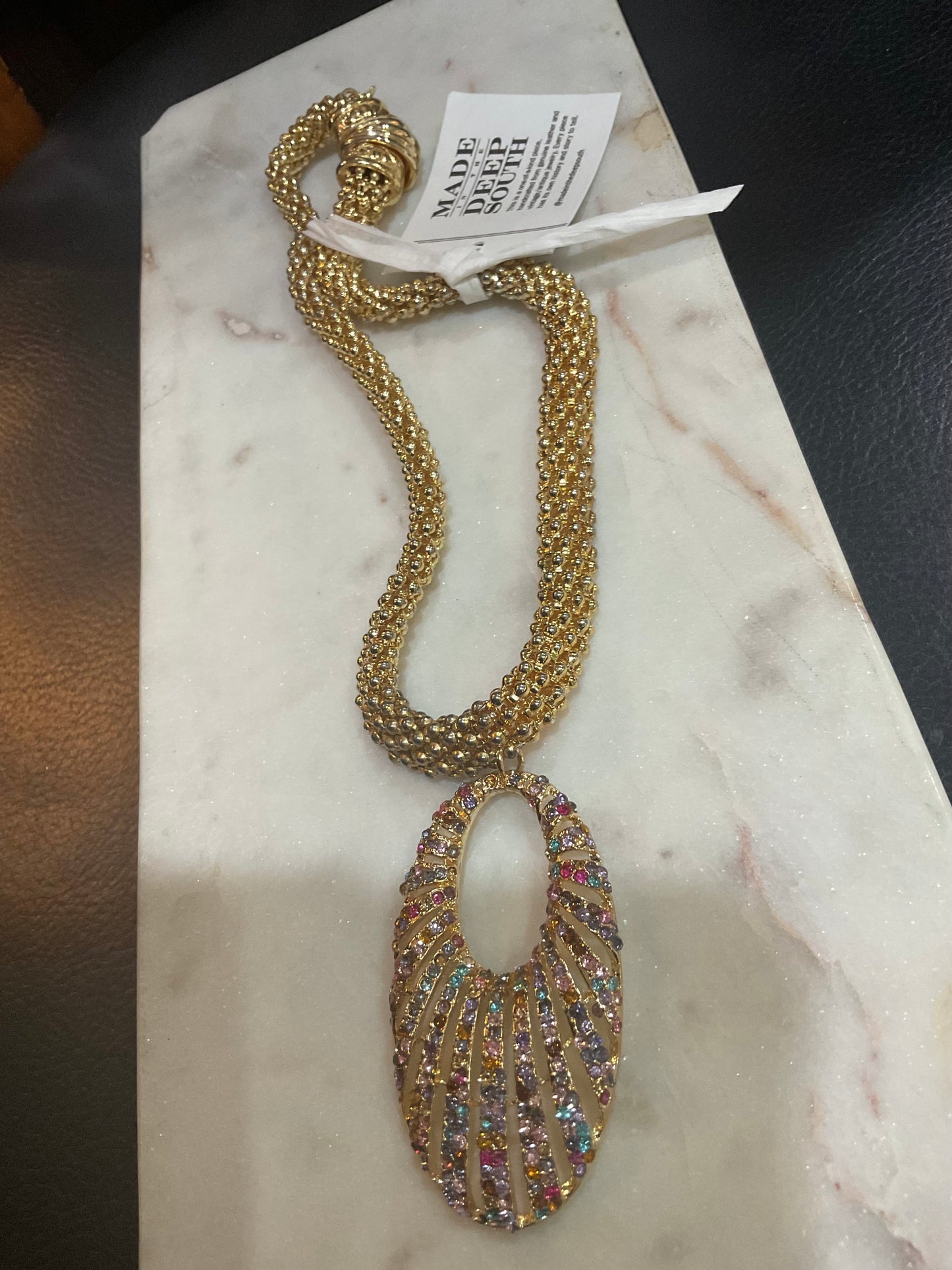 Made 1980s necklace