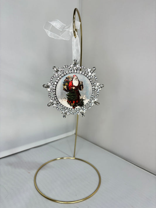 Santa Ornament