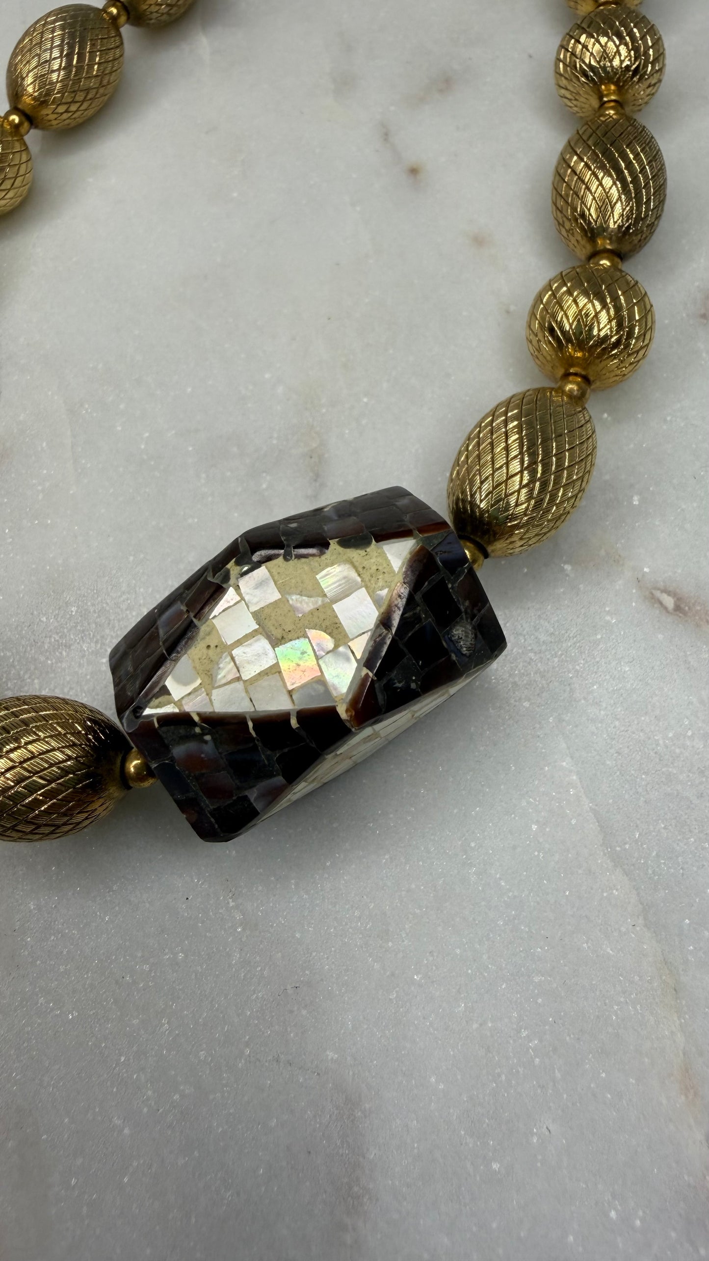 Made Mother of Pearl necklace