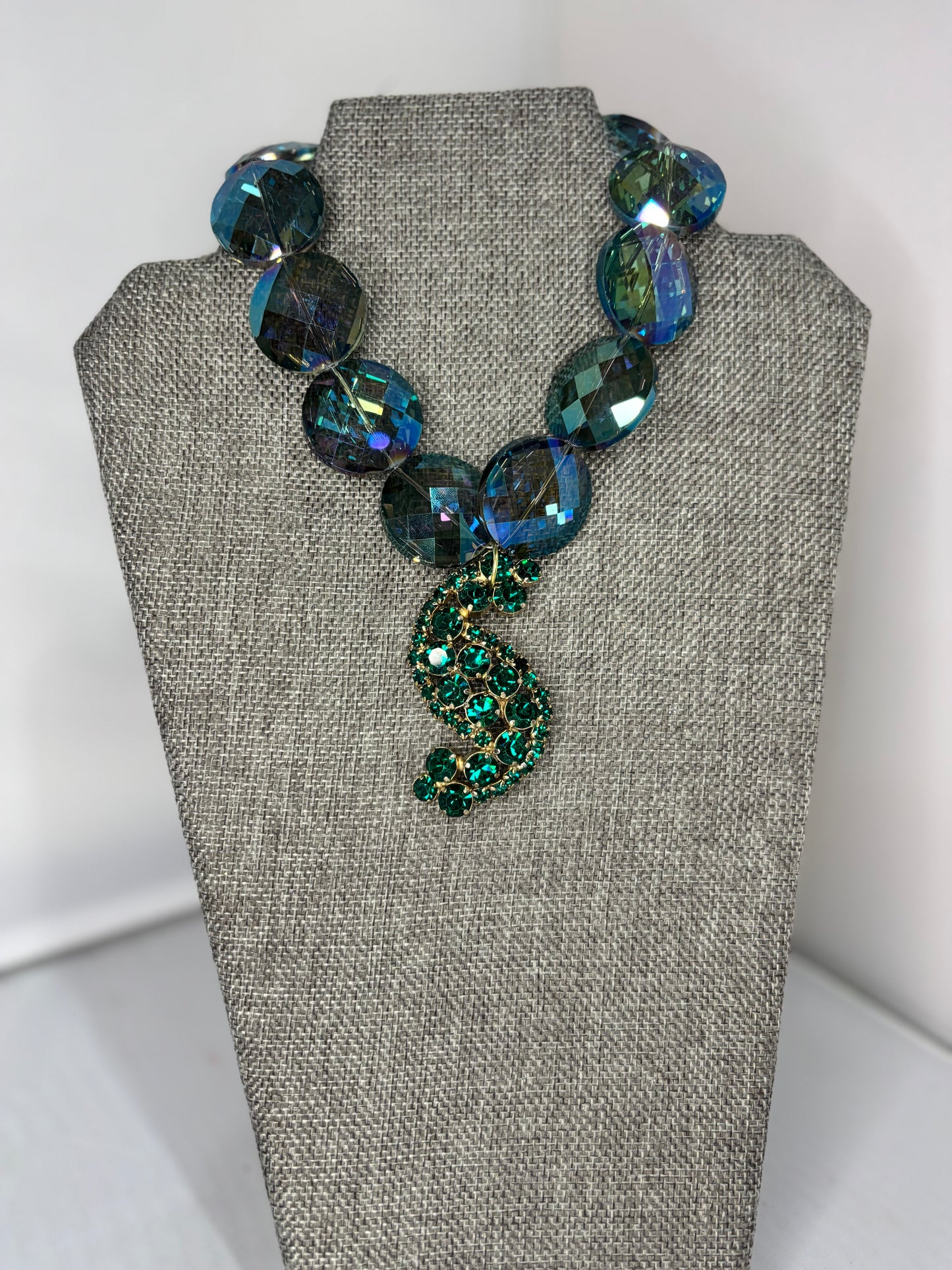 MADE- Crystal Bead Necklace