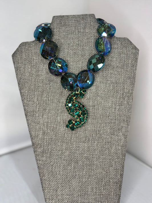 MADE- Crystal Bead Necklace
