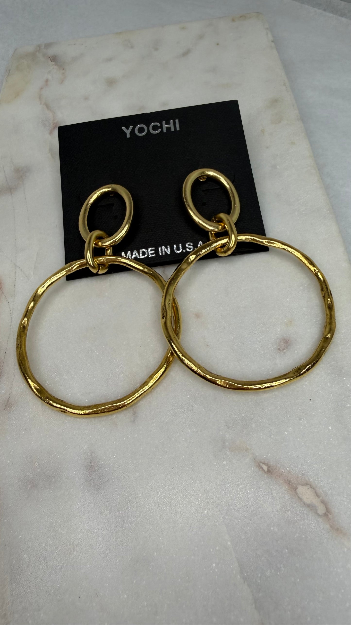 Yochi drop earrings