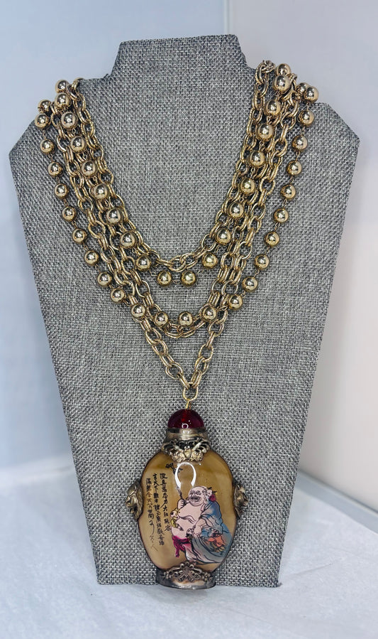 MADE Snuff bottle necklace
