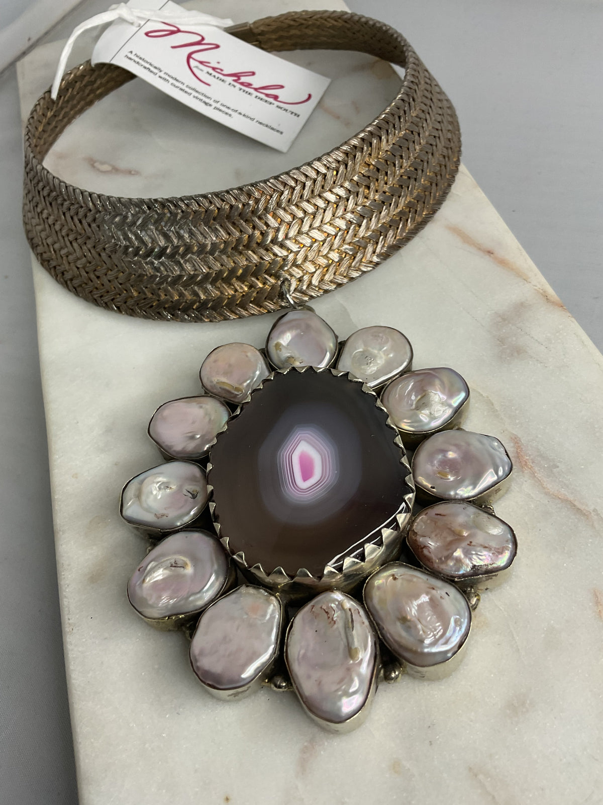 Made 1980s necklace