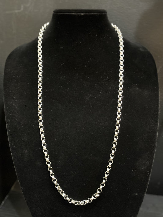 Long Silver Chain