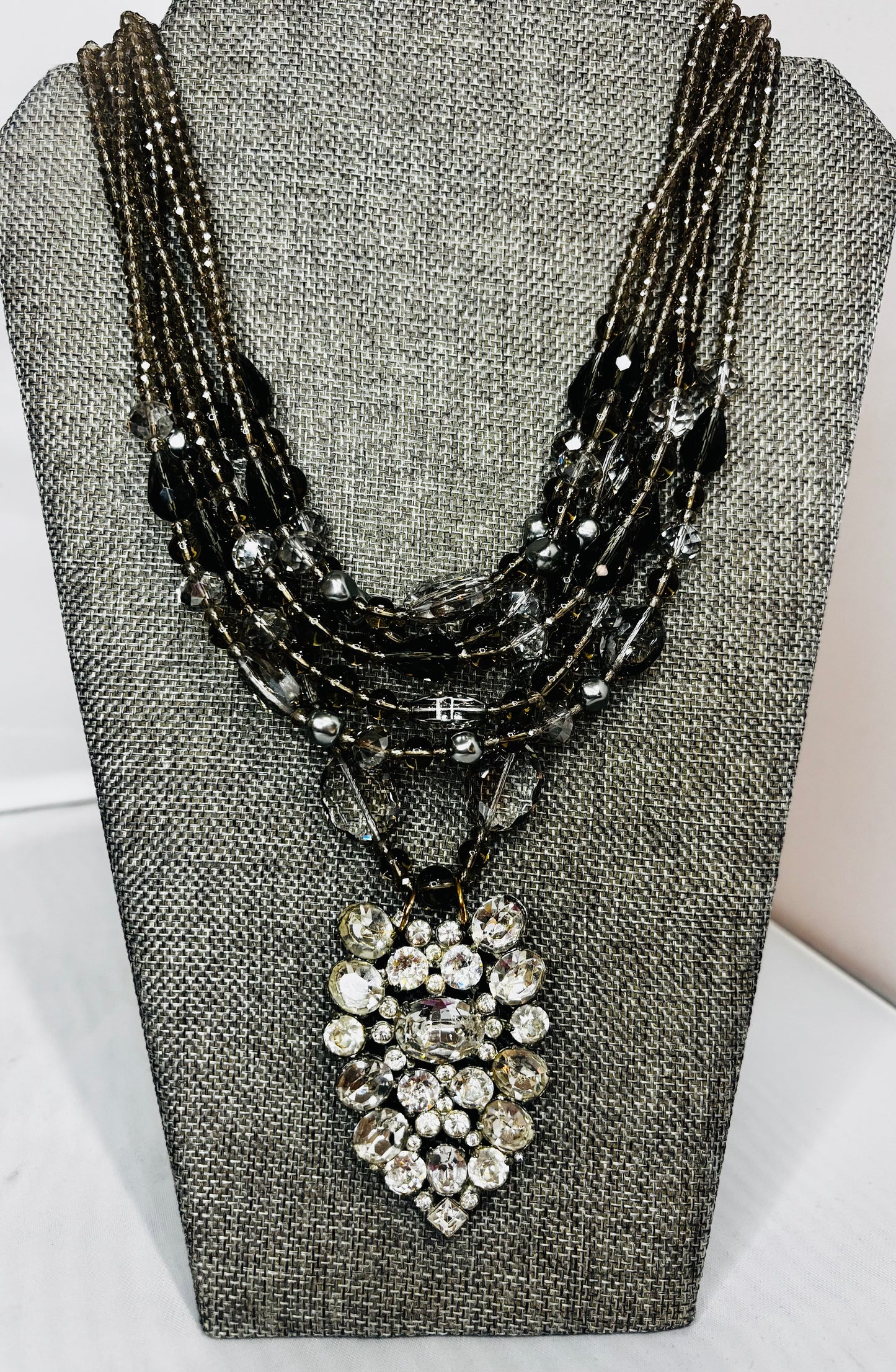 MADE- Beaded Multi Strand Necklace