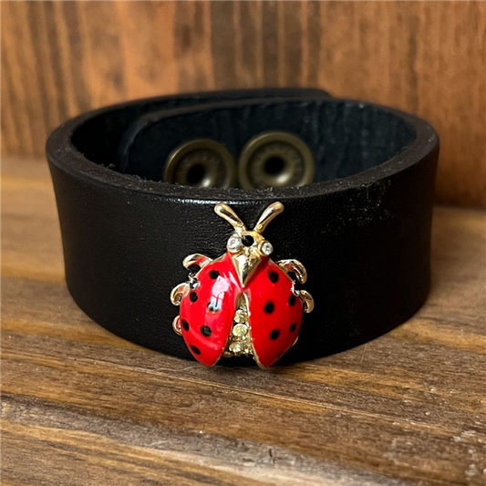 MADE- Small Ladybug Cuff