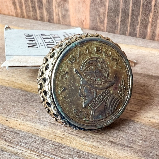 MADE- 1960's Coin Ring