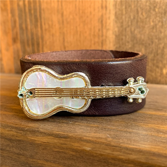 MADE- Pearl Inlay Guitar Cuff