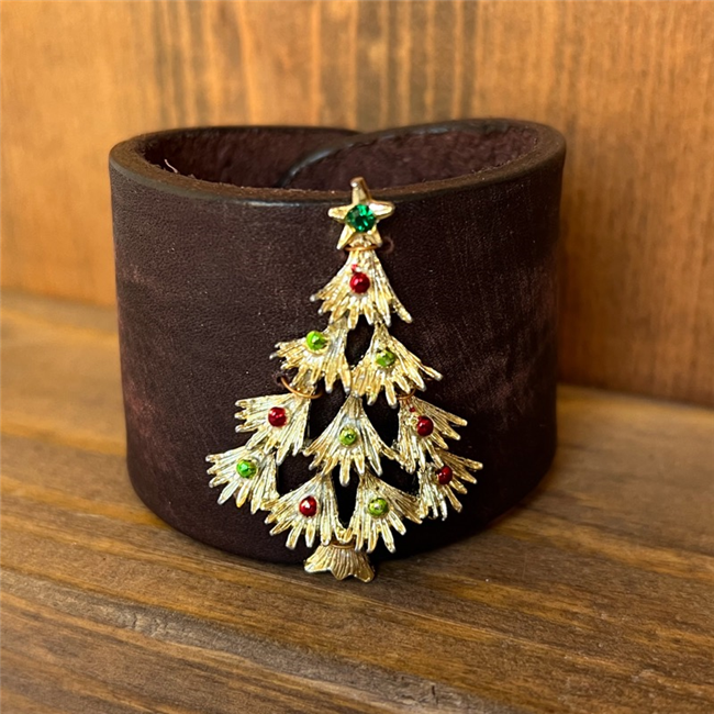 MADE- Christmas Tree Cuff