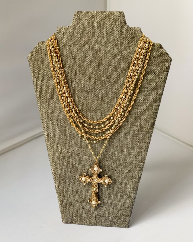 MADE- Cross Layer Necklace