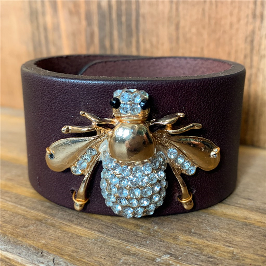 MADE- Jeweled Bee Cuff