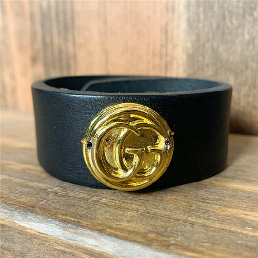 MADE- Authentic Repurposed GG Cuff