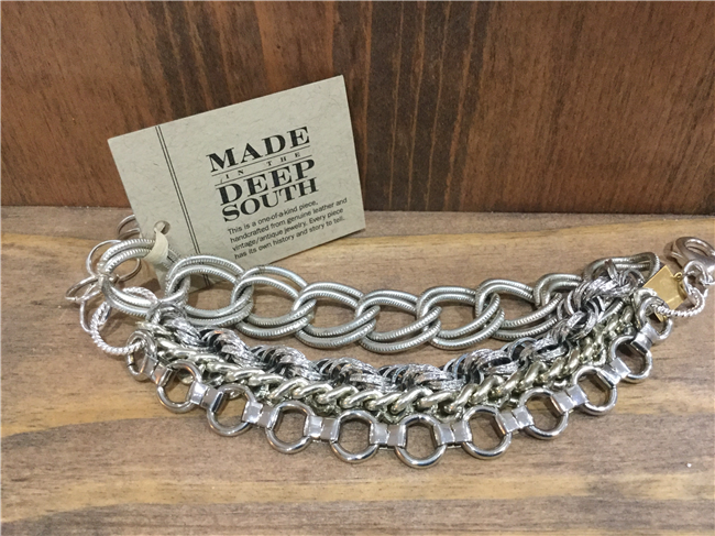 MADE - Silver "Chain Gang" Bracelet