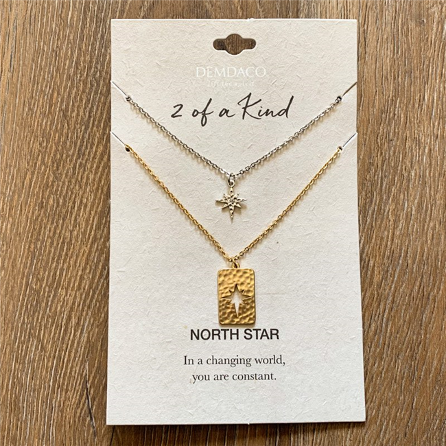 North Star Necklace Set