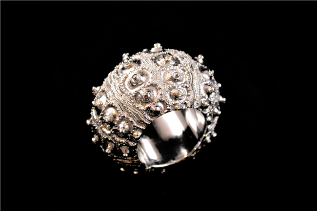 Silver Seashell Napkin Ring