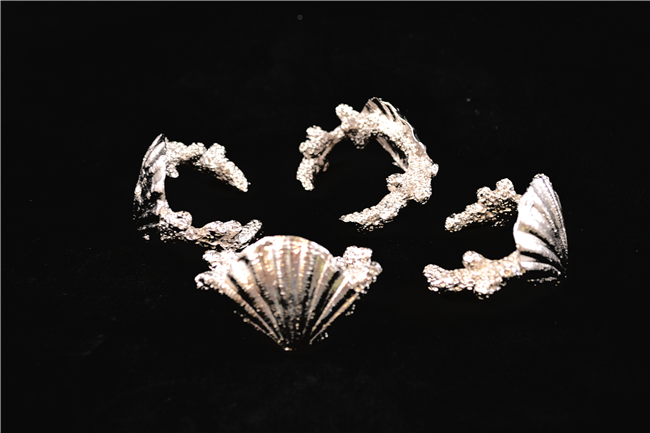 Pewter Seashell Napkin Rings